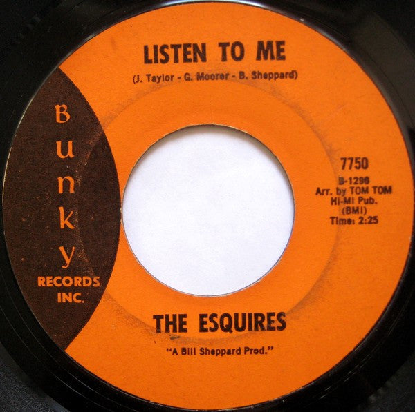 Esquires, The - Get On Up / Listen To Me