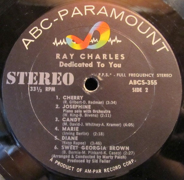 Ray Charles - ...Dedicated To You