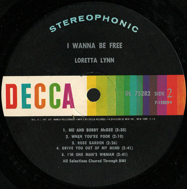 Loretta Lynn - I Wanna Be Free