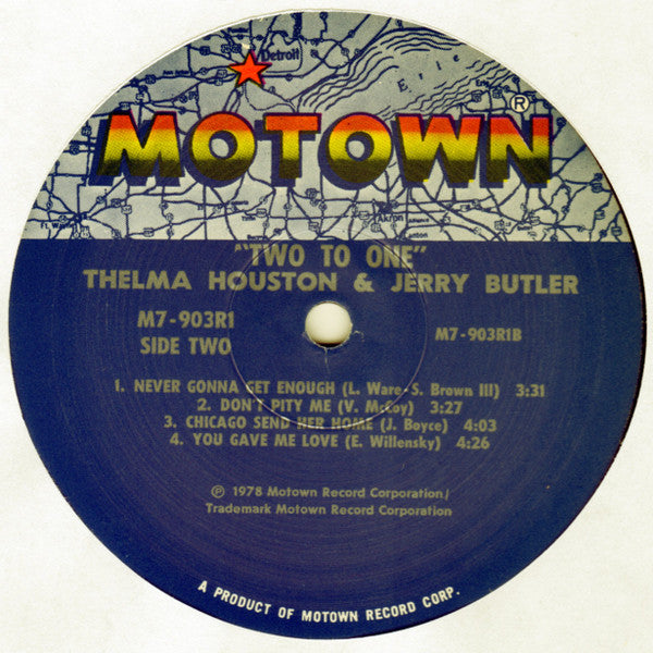 Thelma Houston & Jerry Butler - Two To One