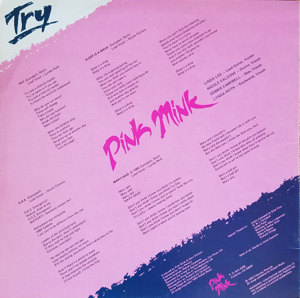 Pink Mink - Try