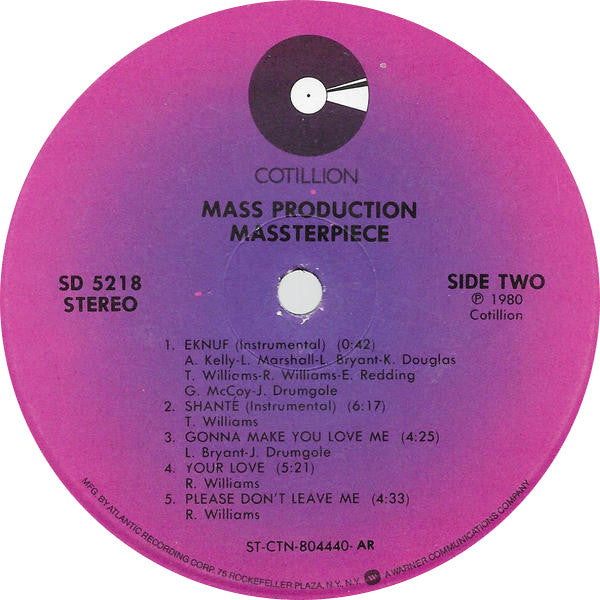 Mass Production - Massterpiece