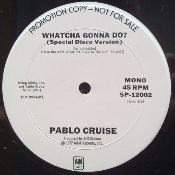 Pablo Cruise - Whatcha Gonna Do?