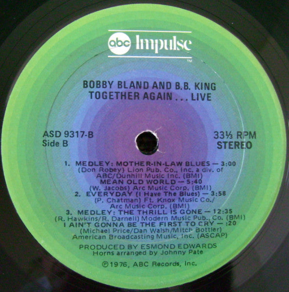 Bobby Bland & B.B. King - Together Again...Live