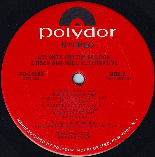 Atlanta Rhythm Section - A Rock And Roll Alternative