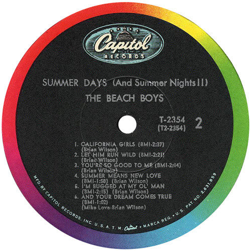 Beach Boys, The - Summer Days (And Summer Nights!!)
