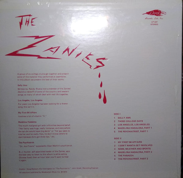 Zanies, The - The Zanies