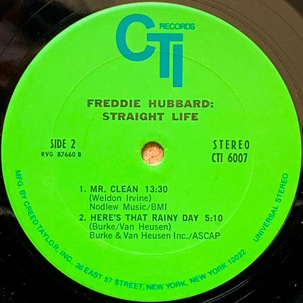 Freddie Hubbard - Straight Life