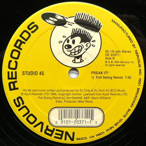 Studio 45 - Freak It!