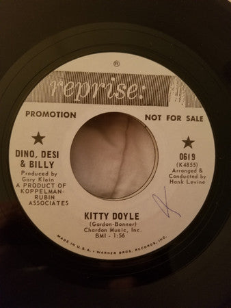 Dino, Desi & Billy - Without Hurtin' Some / Kitty Doyle