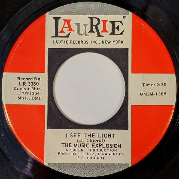 Music Explosion, The - Little Bit O'Soul / I See The Light