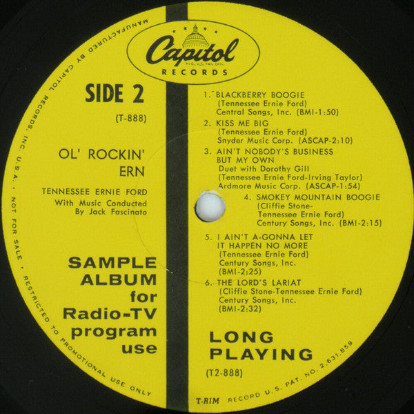 Tennessee Ernie Ford - Ol' Rockin' Ern