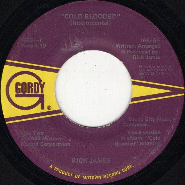 Rick James - Cold Blooded