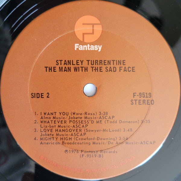 Stanley Turrentine - The Man With The Sad Face