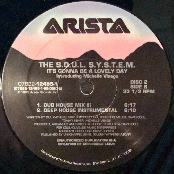 S.O.U.L. S.Y.S.T.E.M., The Introducing Michelle Visage - It's Gonna Be A Lovely Day