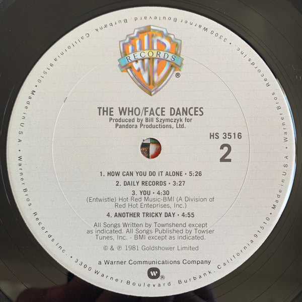 Who, The - Face Dances