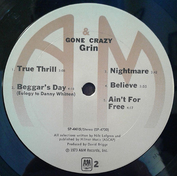 Grin - Gone Crazy