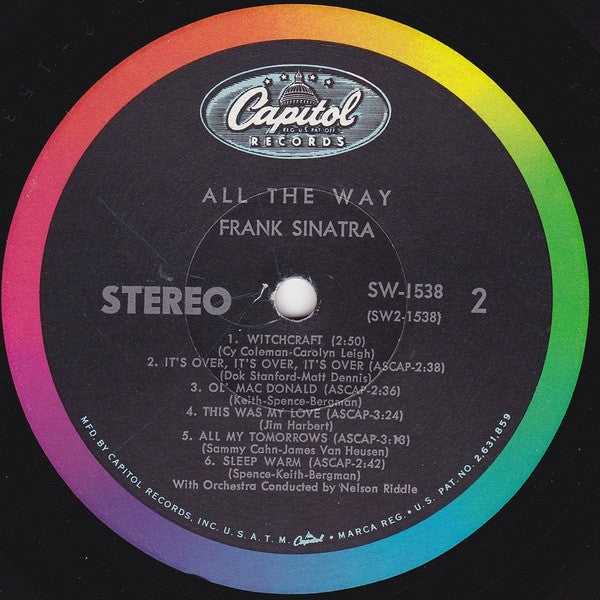 Frank Sinatra - All The Way