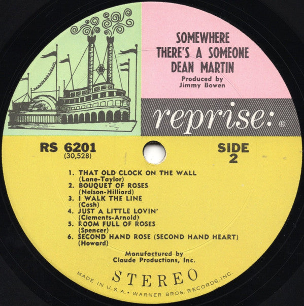 Dean Martin - Somewhere There's A Someone