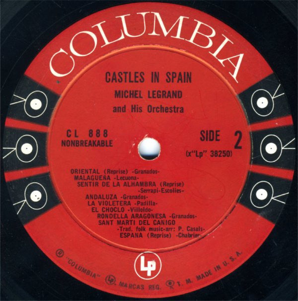 Michel Legrand Et Son Orchestre - Castles In Spain