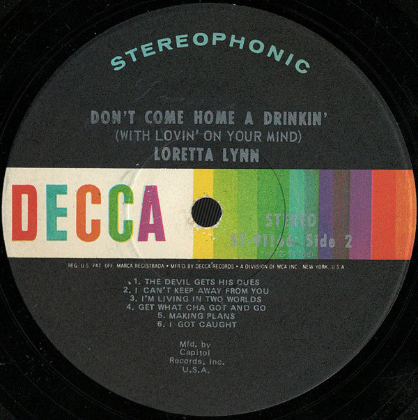 Loretta Lynn - Don't Come Home A Drinkin' (With Lovin' On Your Mind)