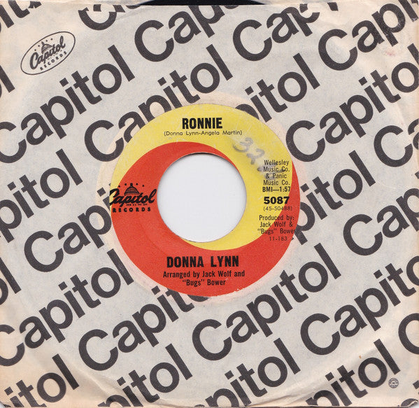 Ronnie / That's Me I'm The Brother