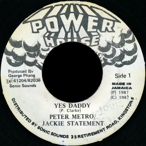 Yes Daddy by Peter Metro  Jackie Statement – Record Selector