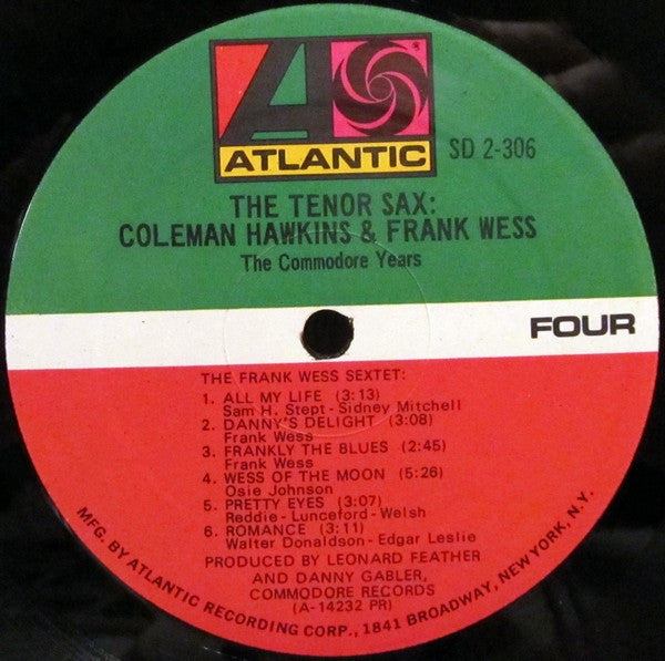 The Tenor Sax: Coleman Hawkins & Frank Wess