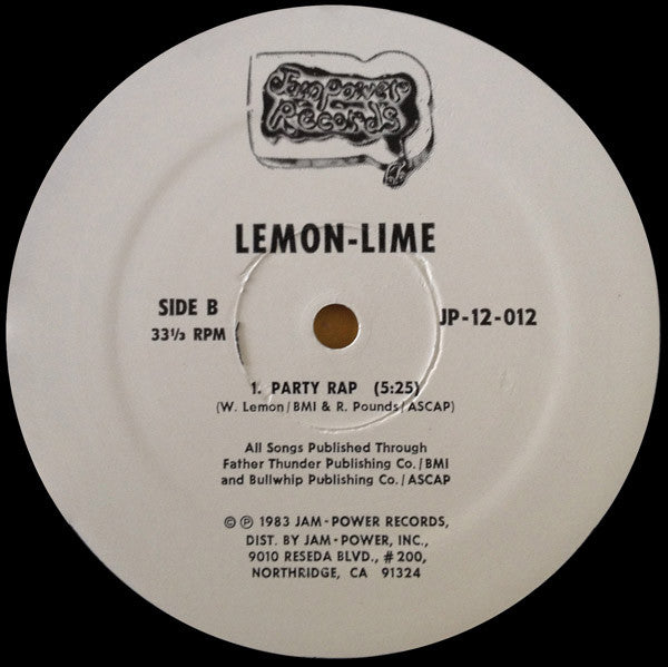 Lemon-Lime - The Hollyweird Game / Party Rap