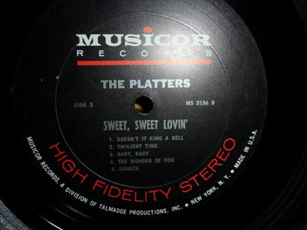 Platters, The - Sweet, Sweet Lovin'