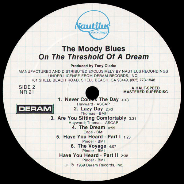Moody Blues, The - On The Threshold Of A Dream