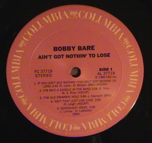 Ain't Got Nothin' To Lose