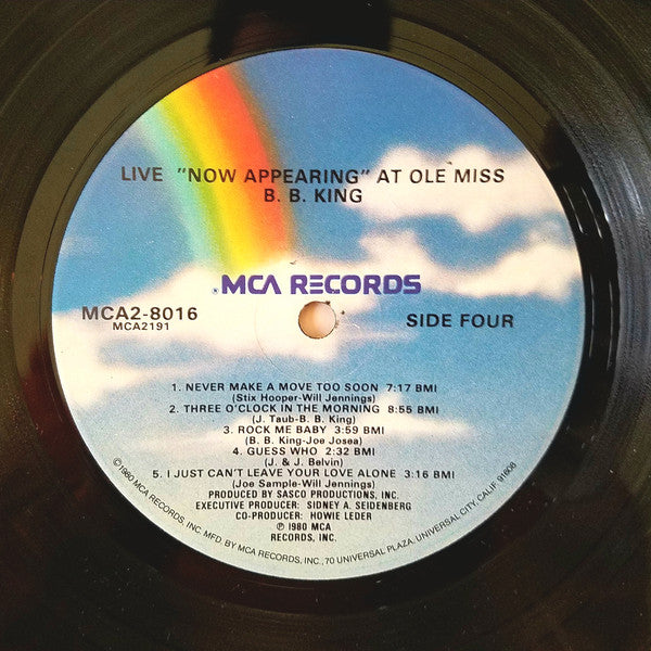 B.B. King "Now Appearing" At Ole Miss