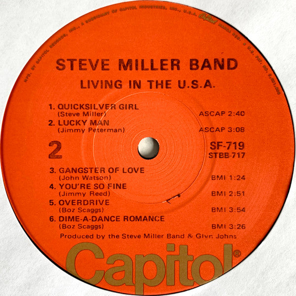 Steve Miller Band - Living In The U.S.A.