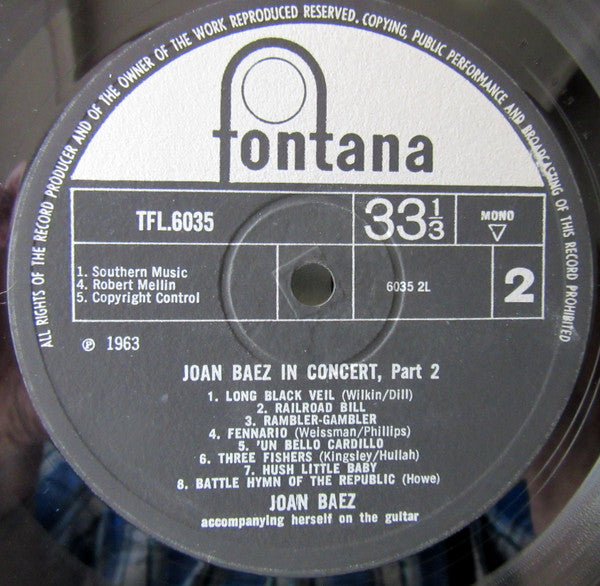 Joan Baez - In Concert Part 2