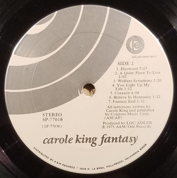Carole King - Fantasy