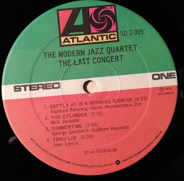 Modern Jazz Quartet, The - The Last Concert