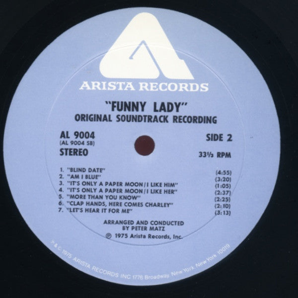 Barbra Streisand, James Caan - Funny Lady (Original Soundtrack Recording)