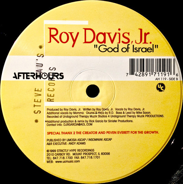 Roy Davis Jr. - God Of Israel