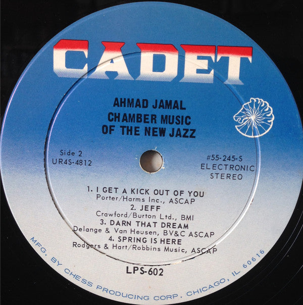 Ahmad Jamal - Chamber Music Of The New Jazz
