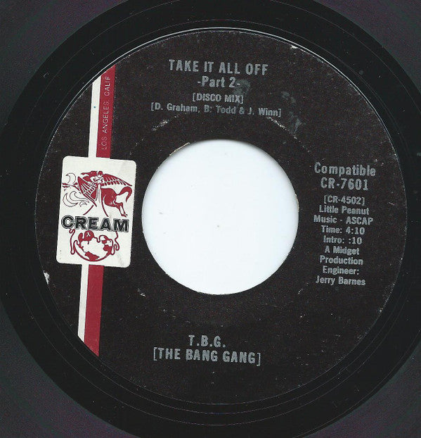 T.B.G. - Take It All Off