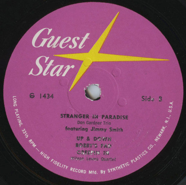 Don Gardner Trio Featuring Jimmy Smith And Wilson Lewes Quartet, The - Jimmy Smith