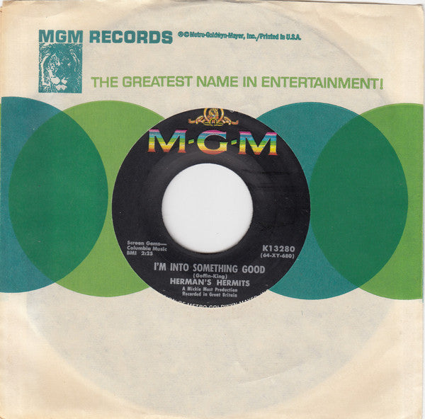Herman's Hermits - I'm Into Something Good / Your Hand In Mine