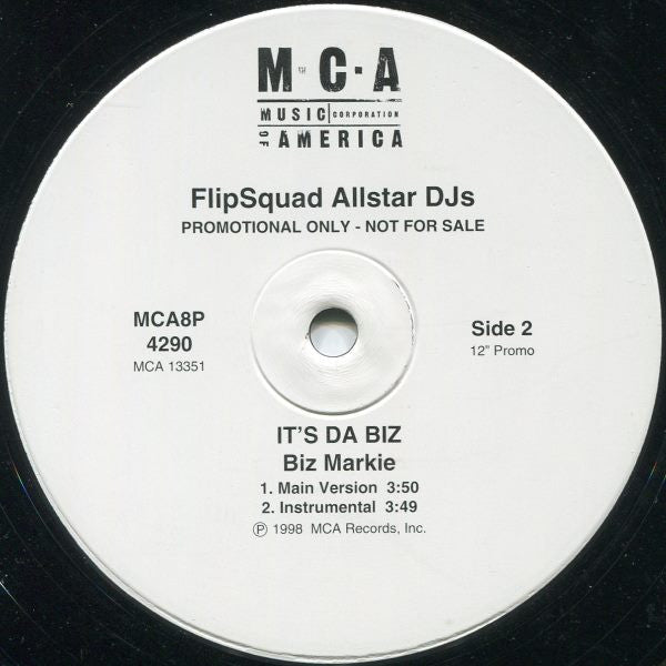 Flip Squad Allstars - Members Only / It's Da Biz
