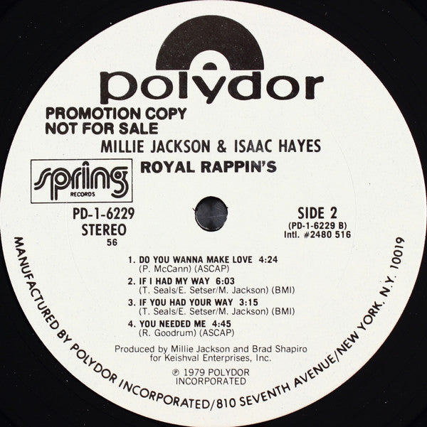 Millie Jackson & Isaac Hayes - Royal Rappin's