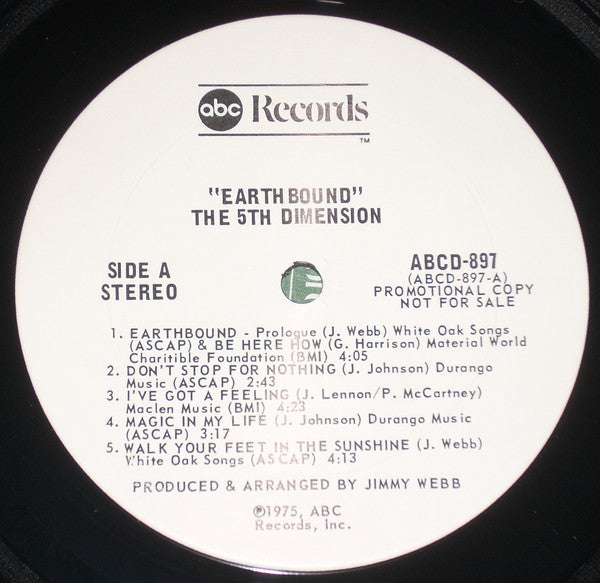 Fifth Dimension, The - Earthbound