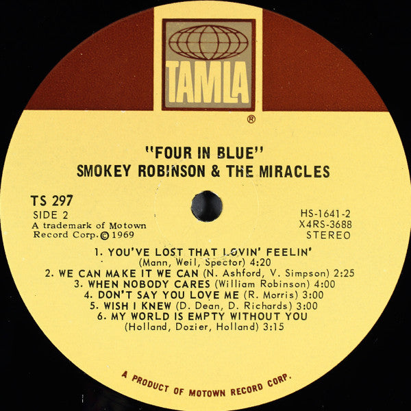 Miracles, The - Four In Blue