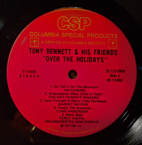 Tony Bennett, Various - Tony Bennett & His Friends Over The Holidays