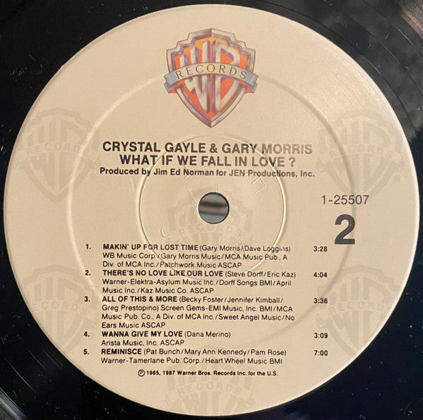 Crystal Gayle & Gary Morris - What If We Fall In Love?