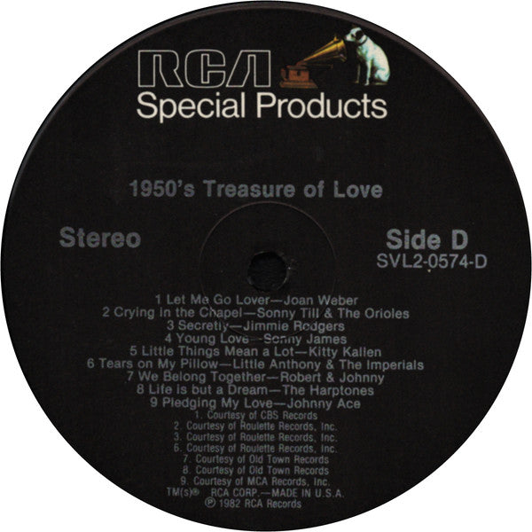 Various - 1950's Treasure Of Love